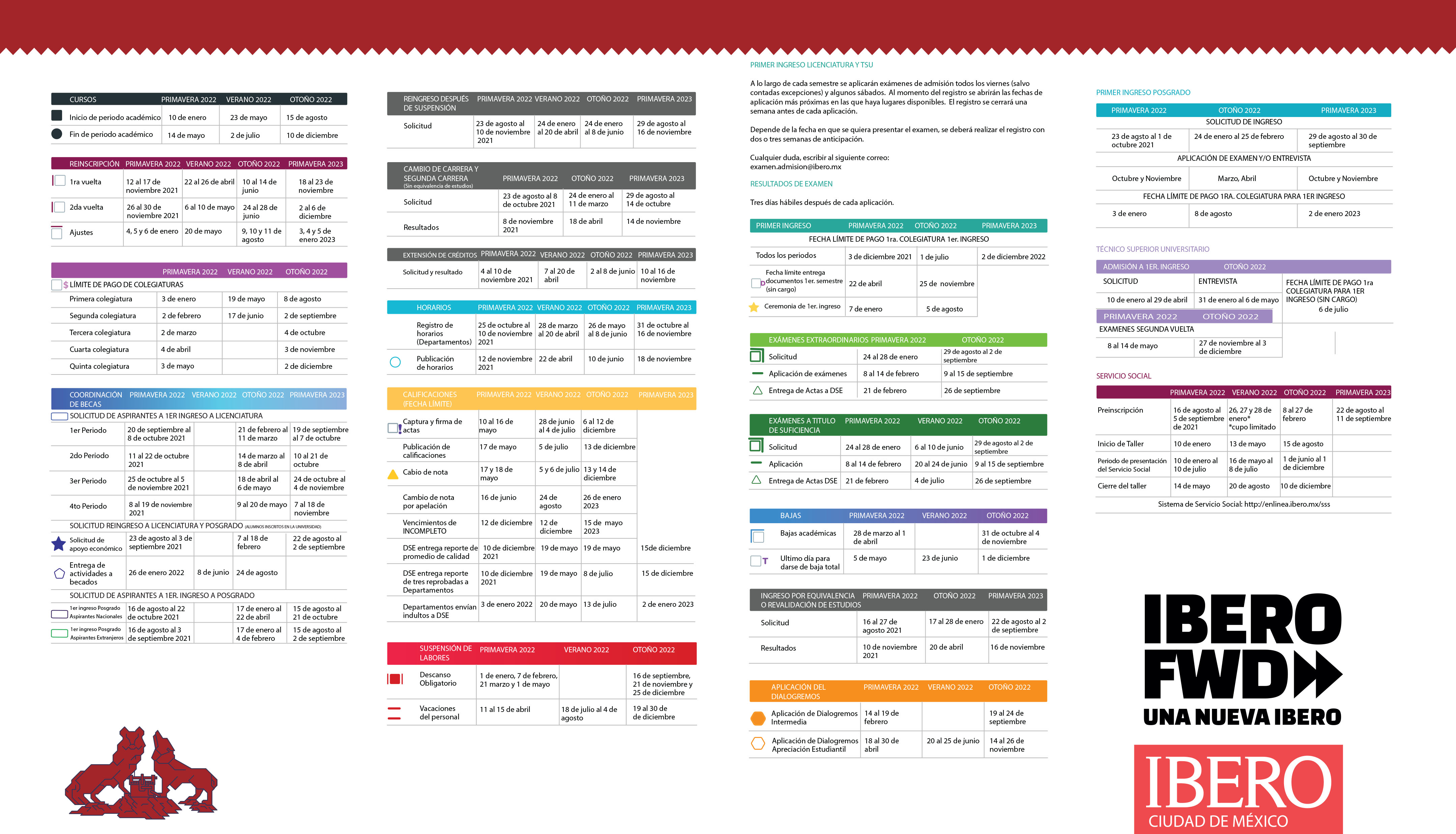 Alumnos Calendario Escolar IBERO