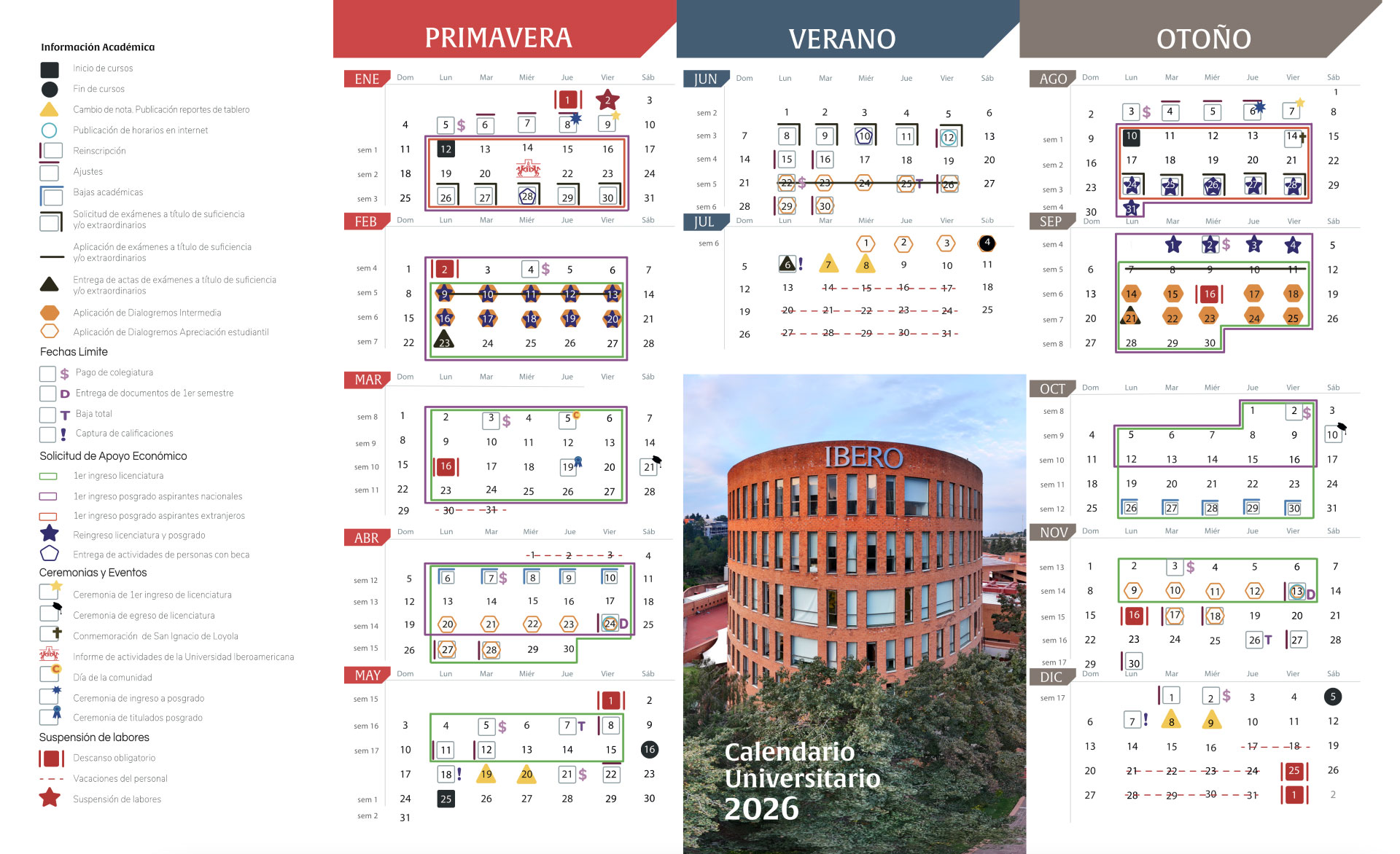 Calendario Escolar 2026