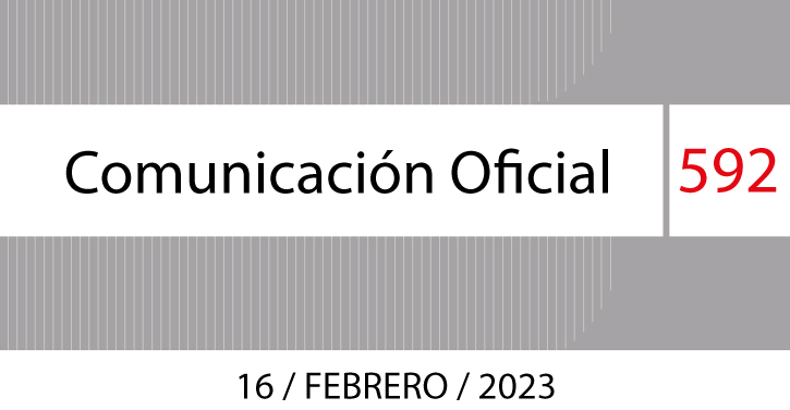 Comunicación Oficial No.592