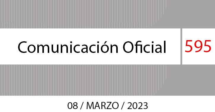 Comunicación Oficial No.595