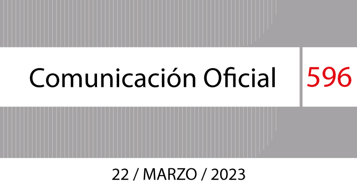 Comunicación Oficial No.596
