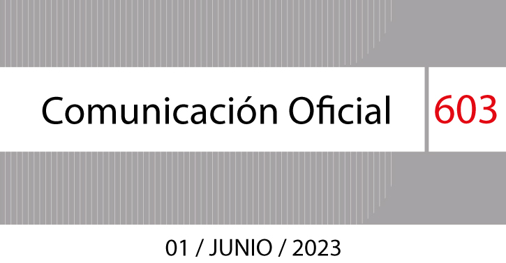 Comunicación Oficial No.603