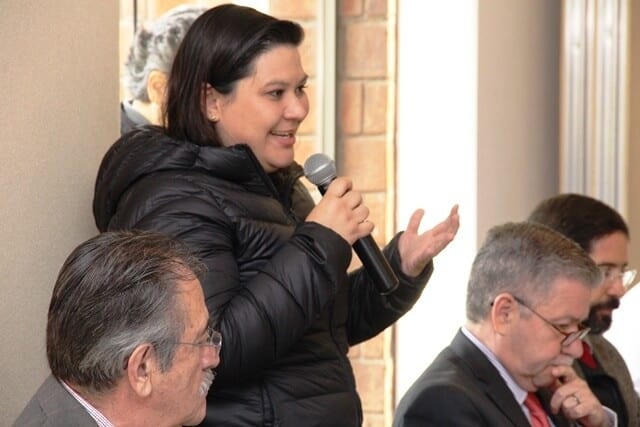 Lic. Abril Peña Lameda Díaz, directora de Intercambio Académico de la SRE