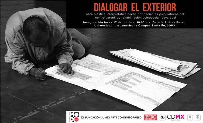 Dialogar el exterior mostrará piezas creadas por 12 pacientes psiquiátricos del Centro Varonil de Rehabilitación Psicosocial