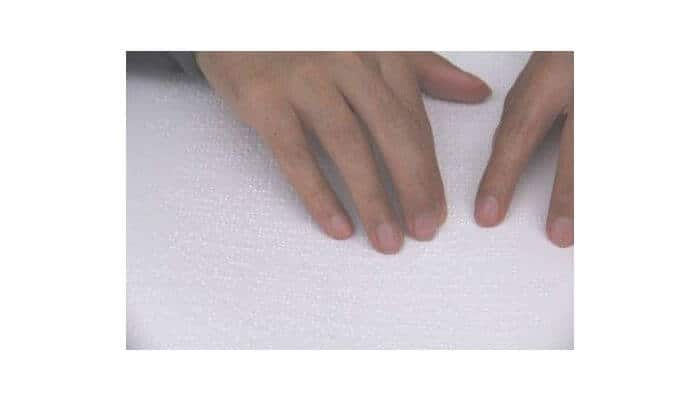 Usaron un libro de álgebra en braille en español