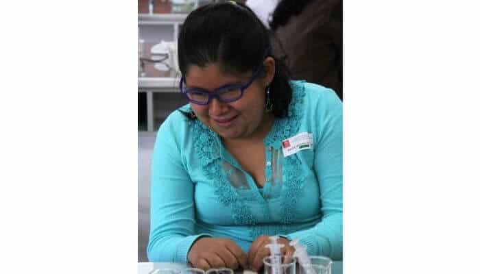 La química la experimentaron con otros sentidos, como el oído