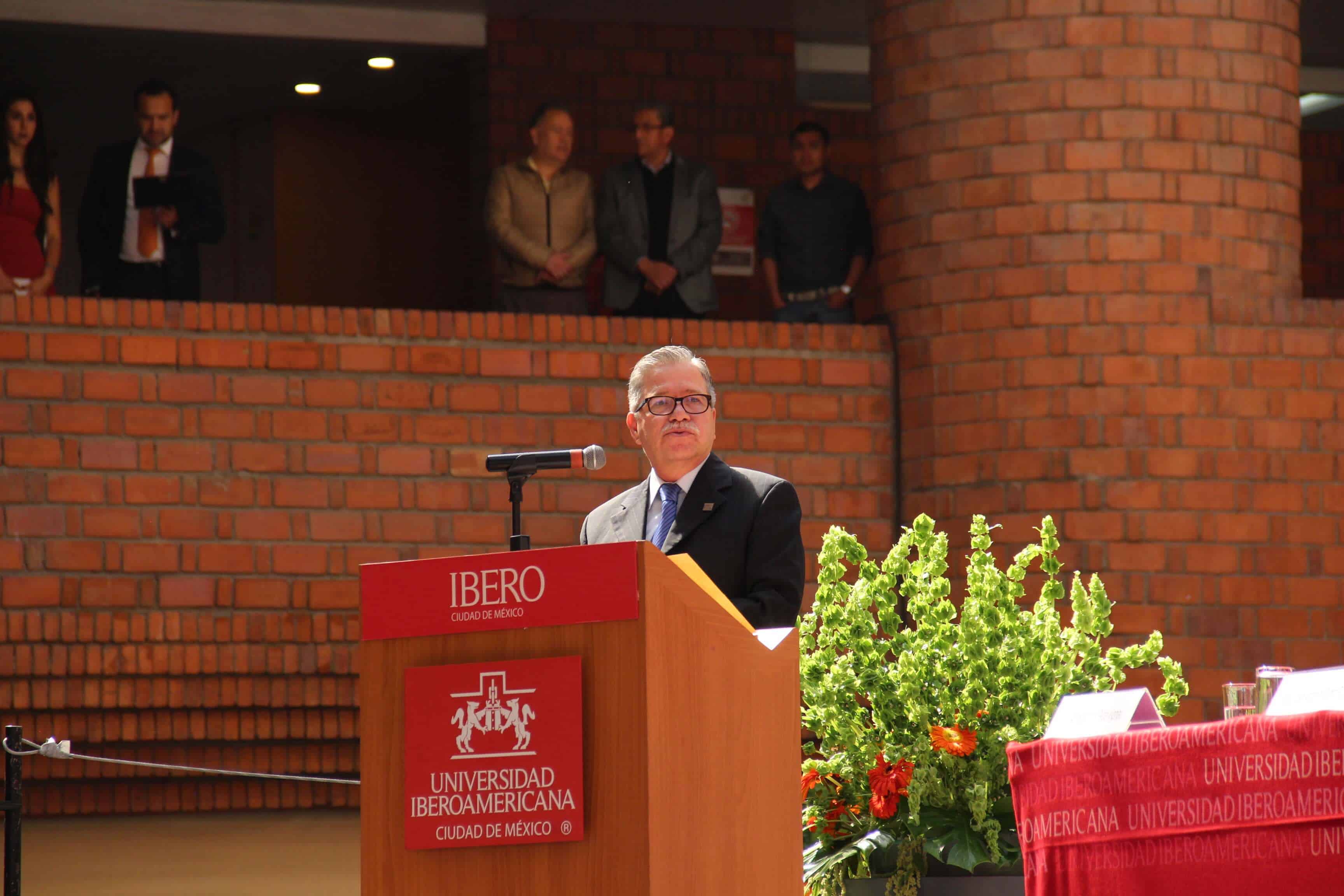 Rector de la IBERO, Mtro. David Fernández Dávalos, S. J. (Valentina González/IBERO).