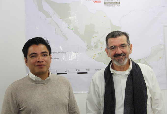 Los doctores Irvin Rojas, del CIDE; e Isidro Soloaga, de la IBERO.