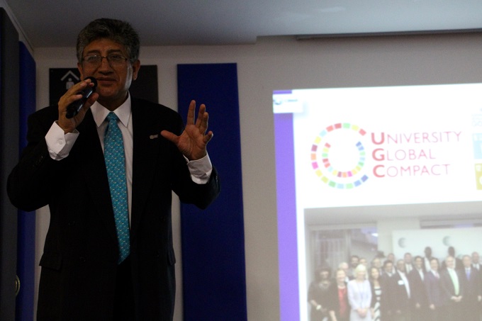 Dr. Porfirio Álvarez, hidrobiólogo.