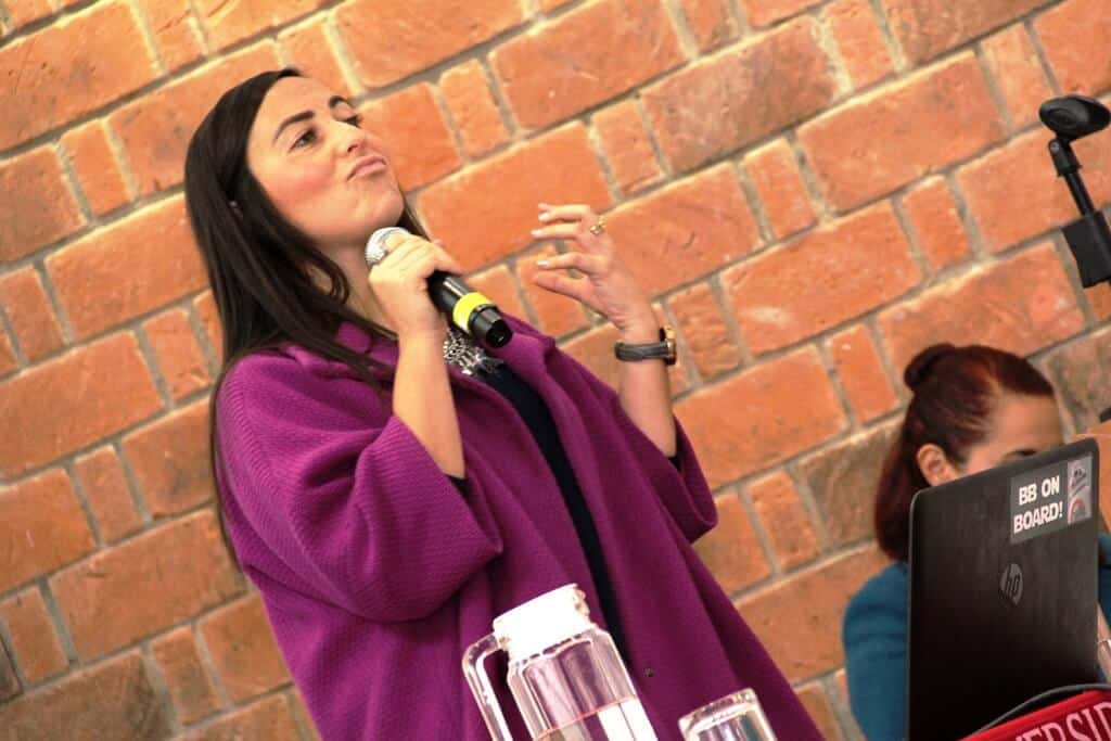 Andrea Lobato, gerente de Comunicación de Youtube y Negocios de Google México.