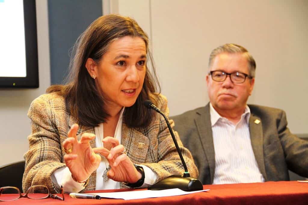 Dra. Ana María Berruecos Vila, directora de Enseñanza y Aprendizaje Mediados por Tecnologías.