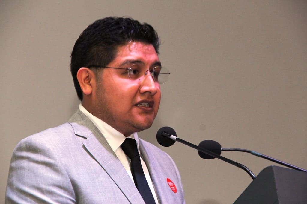 Alan Christian Martínez Rojas, alumno distinguido del Diplomado de Estrategias de Comunicación en Campañas Electorales.