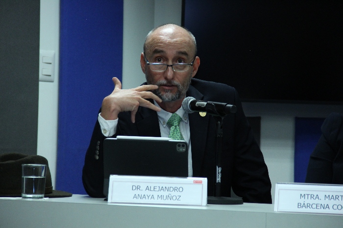 Dr. Alejandro Anaya Muñoz, Vicerrector Académico de la IBERO Ciudad de México. (Foto: Yazmín Mendoza)