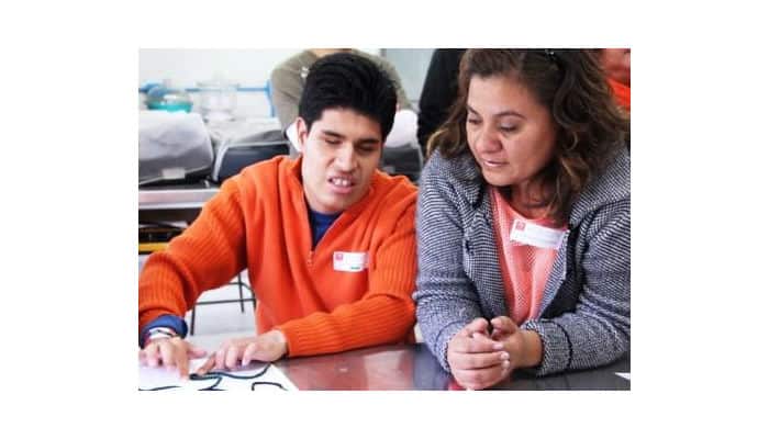 Siempre contaron con el apoyo de personas normovisuales