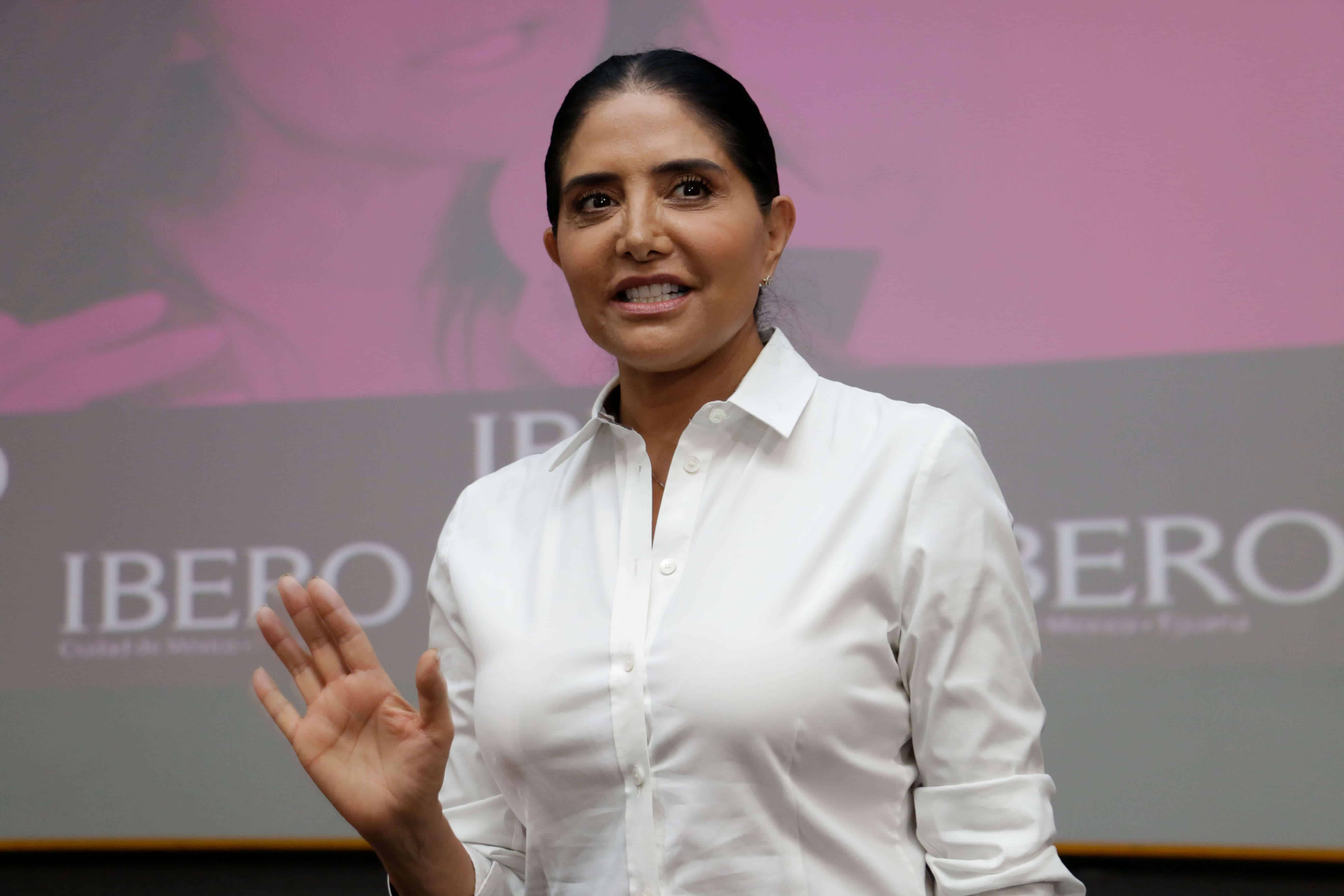 La candidata de la coalición ‘Por México al Frente’ aseguró que las elecciones se ganan con votos y no con encuestas (Foto: Alberto Hernández)