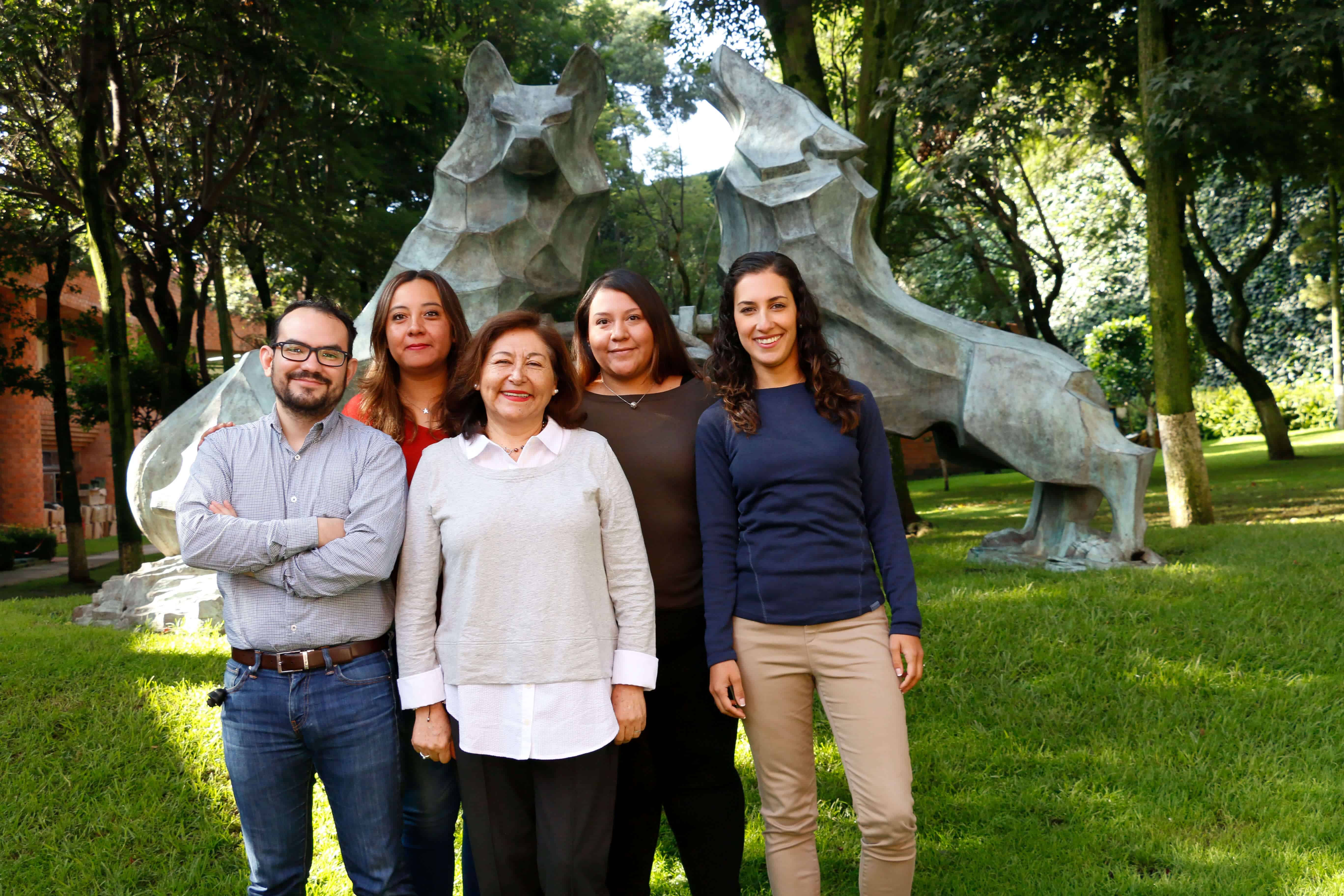 Equipo del programa de inclusión Somos Uno Más (Alberto Hernández/ IBERO).