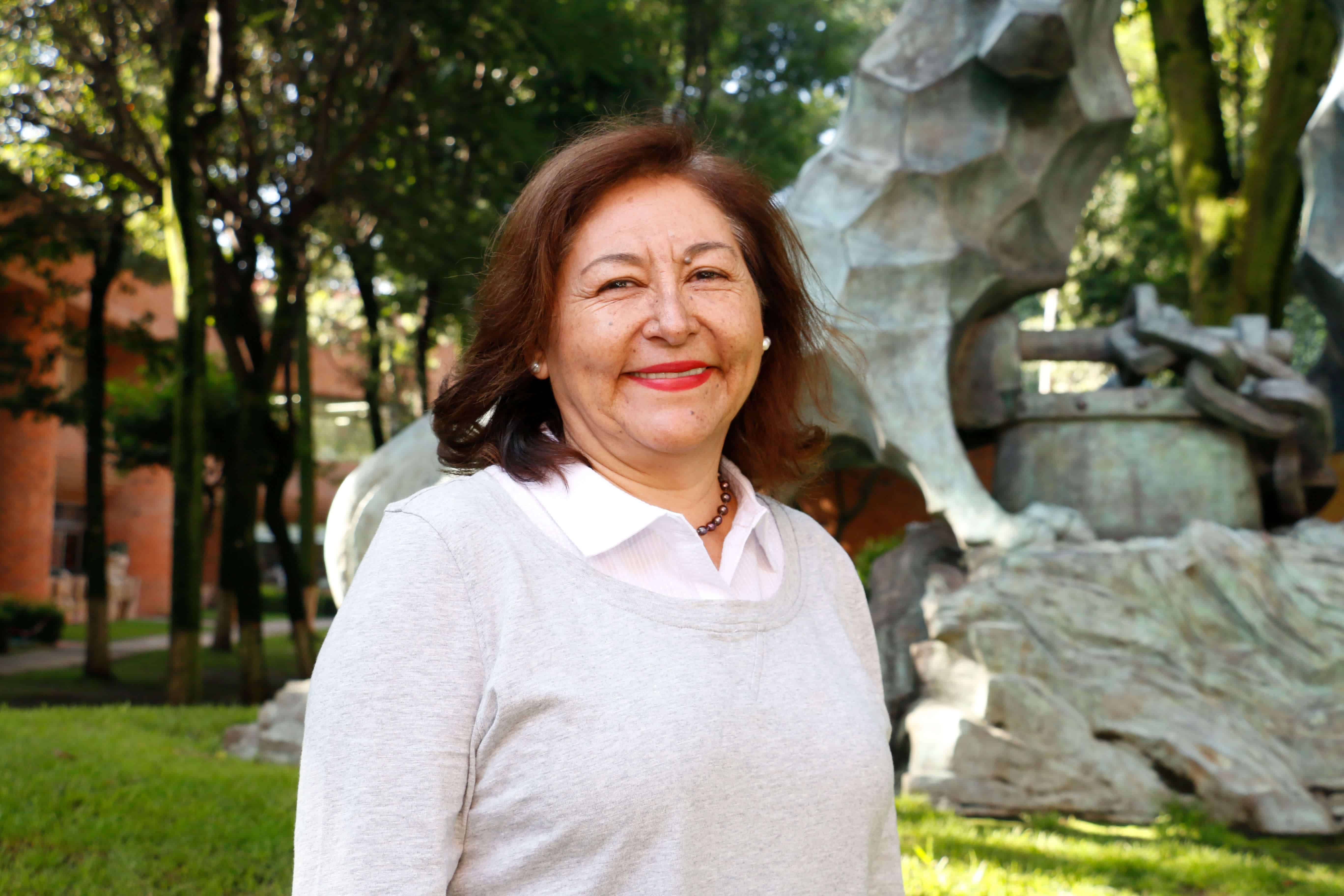 Dra. María Edith Reyes Lastiri, coordinadora de Somos Uno Más (Alberto Hernández/ IBERO).