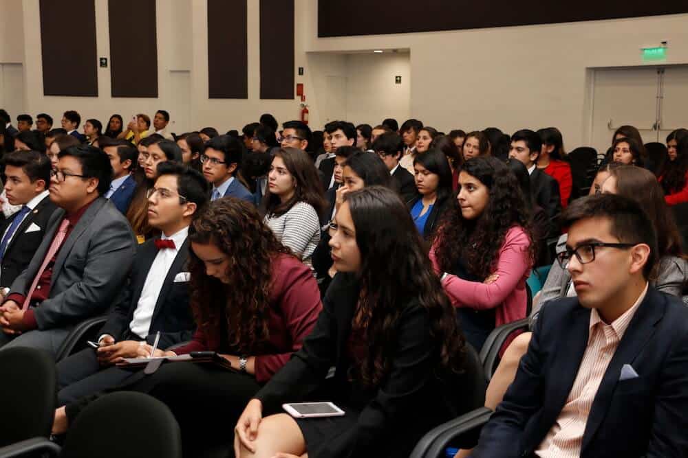 Poco más de 350 delegados participaron en este evento (Alberto Hernández/IBERO).