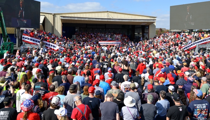 Fotografía compartida por Donald Trump en sus redes sociales.