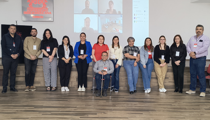 En imagen, representantes de las instituciones del Sistema Universitario Jesuita.