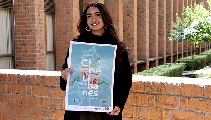 Ginger Jabbour, directora del Festival de Cine Libanés 2025, es egresada de la Licenciatura en Comunicación y actualmente cursa la Maestría en Antropología Social en la IBERO.