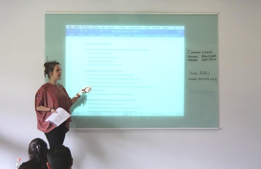 Se impartieron los cursos ‘Técnicas de negociación entre vecinos y desarrolladores inmobiliarios’ y ‘LEED® GREEN ASOCIATED v4’ (Cortesía).