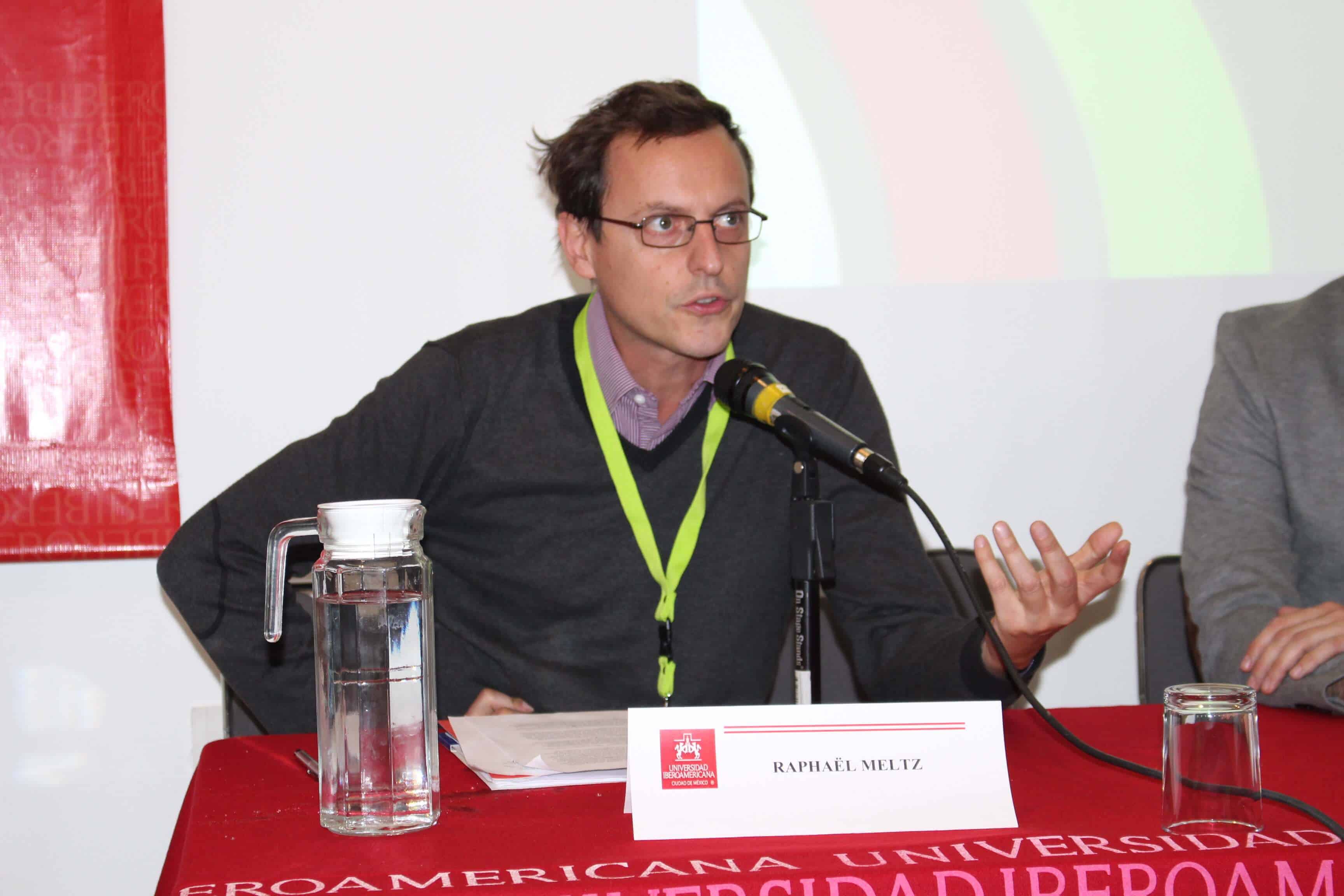 Raphael Mëltz, agregado cultural de la Embajada de Francia en México. Foto/ Jorge Tovalín