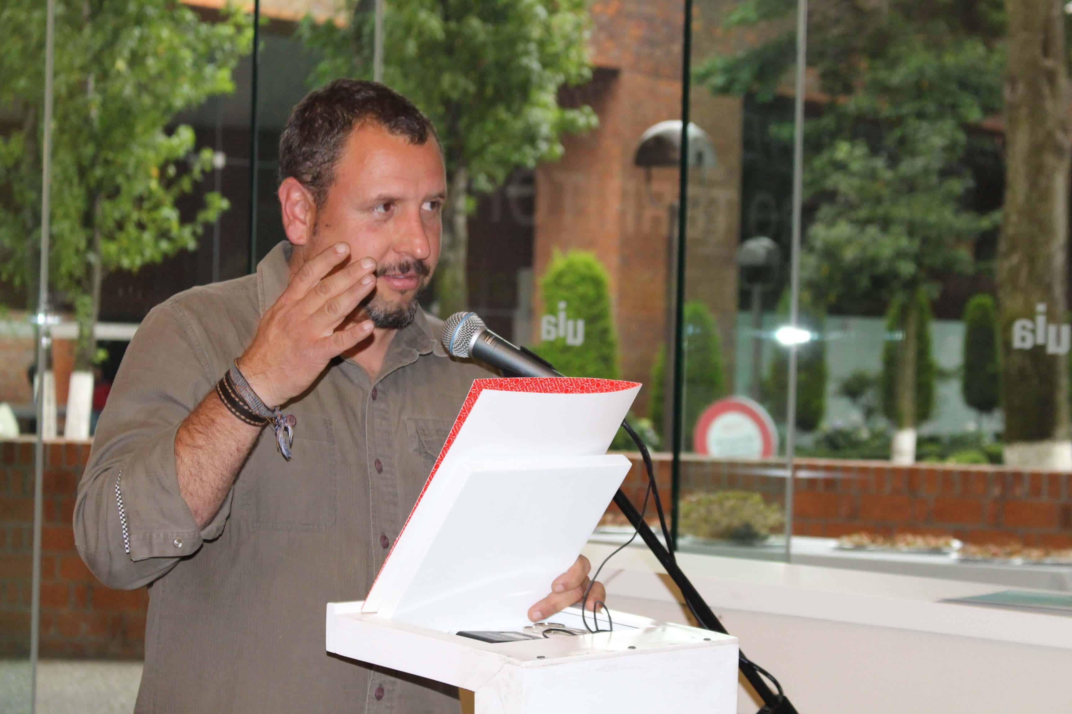 Víctor Manuel Ojeda Chávez, coordinador general de Comunarr. Foto/ Jorge Tovalín