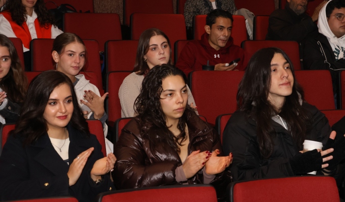 'Mar de Dudas' se presentó en la IBERO. Fotos: Elihú Cortés