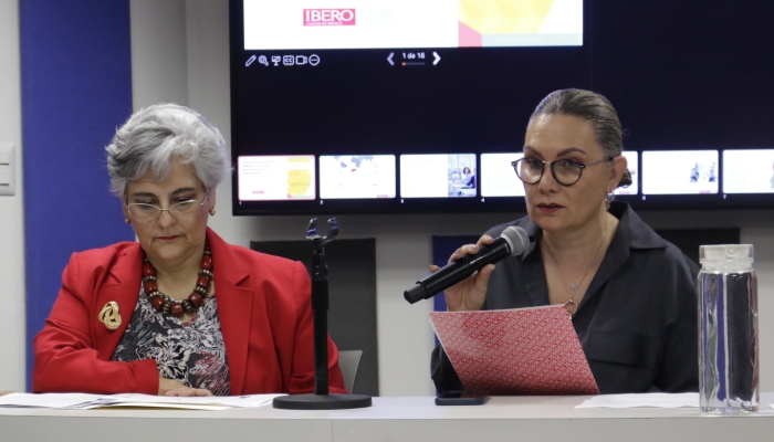 Las Dras. Mariana Sánchez Saldaña y María de las Mercedes Iglesias Sobero