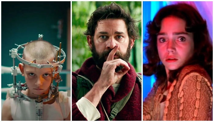 Fotogramas de 'Titane', 'A Quiet Place' y 'Suspiria'