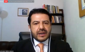 Dr. Irving Rosales Arredondo, director del Departamento de Economía.