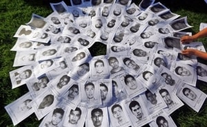 Este 26 de septiembre se cumplen tres años del caso Ayotzinapa (Tomada de RT).