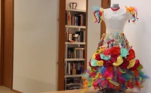 Vista del área de recepción.