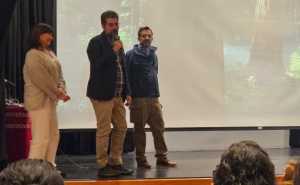 Teresa Gutiérrez, Rubén Ramos y Jordi Mariscal.