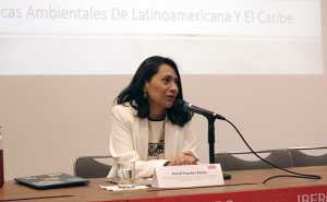 La Dra. Astrid Puentes, relatora ambiental de la ONU y académica de la IBERO, llamó a tejer alianzas y usar el derecho como herramienta para alcanzar justicia climática, durante el IV Encuentro de Clínicas Jurídicas Ambientales.