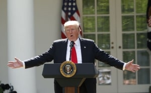 Donald Trump tomó la decisión de sacar a EU del Acuerdo de París (Reuters).