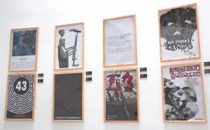 'Carteles por Ayotzinapa', expuestos en la IBERO en septiembre de 2015. (Foto: Pedro Rendón)