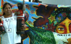 María de Jesús Patricio Martínez, candidata presidencial al 2018 (Tomada de @notienlacezap).