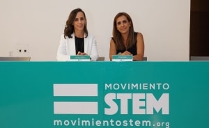Carolina Suárez y Graciela Rojas. Foto/ Cortesía Movimiento STEM