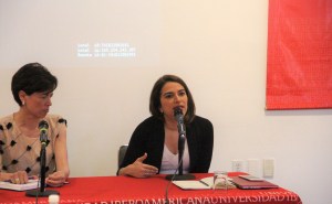 Mariana Campos, Coordinadora del Programa de Gasto Público y Rendición de Cuentas de México Evalúa. (Valentina González/IBERO)