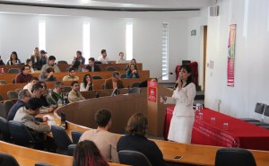 Beatriz Morales habló sobre la construcción de la reputación (Iván Cabrera/IBERO).