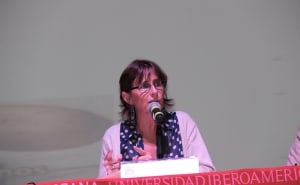 La Dra. Helena Varela, directora de la División de Estudios Sociales (Valentina González/IBERO).