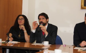 Vicerrector de la IBERO, Dr. Alejandro Guevara Sanginés, dirigió los trabajos del foro (Valentina González/IBERO).