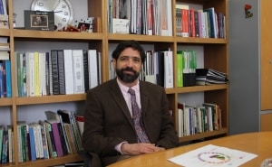 el Dr. Alejandro Guevara Sanginés, Vicerrector académico de la Universidad Iberoamericana (Valentina González/IBERO).