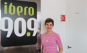 Alicia Ibargüengoitia, directora de IBERO 90.9 (Valentina González/IBERO).