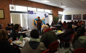 Alejandro Garnica, especialista en audiencias (Iván Cabrera/IBERO).