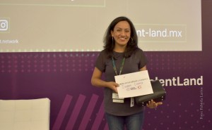 La académica de la IBERO impartió conferencias durante el Talent Land (Dra. Ivonne Lonna).