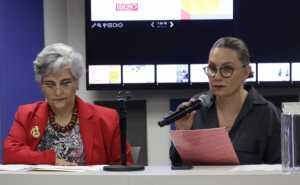 Las Dras. Mariana Sánchez Saldaña y María de las Mercedes Iglesias Sobero