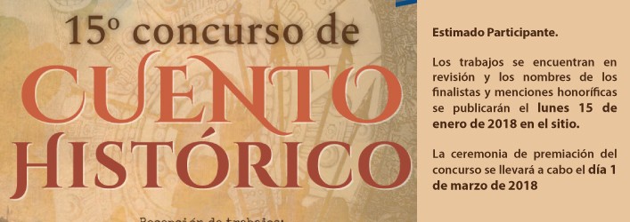 15° Concurso de Cuento Histórico | IBERO